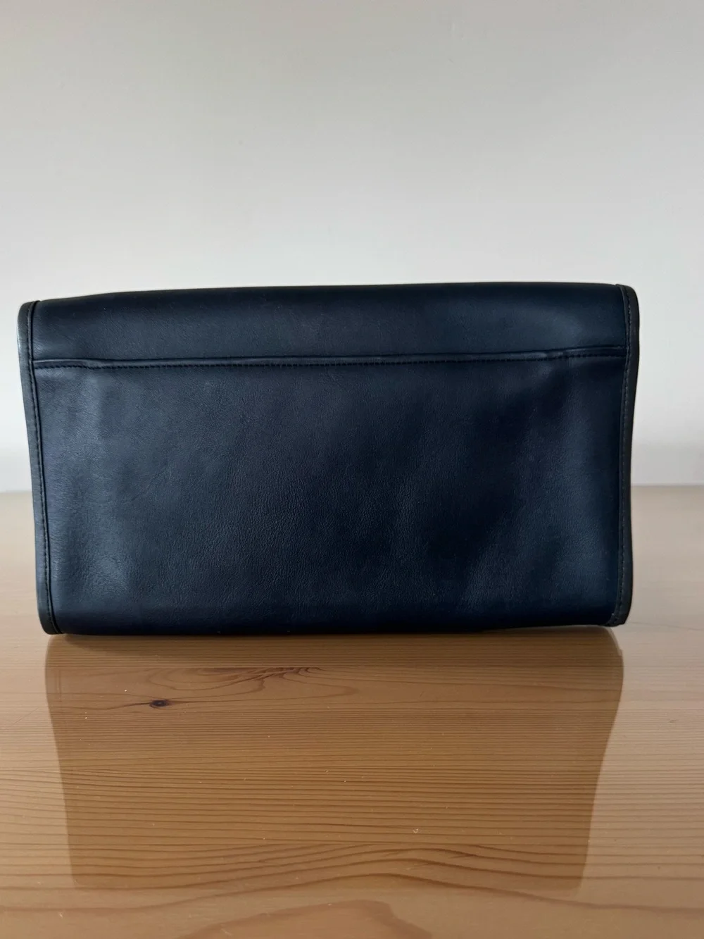 Vintage Coach Envelope Clutch, 9810, Navy